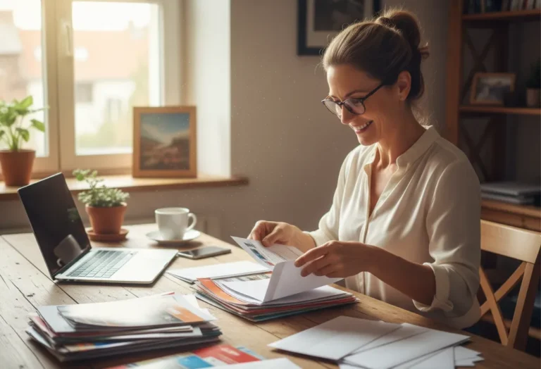 mise sous pli à domicile