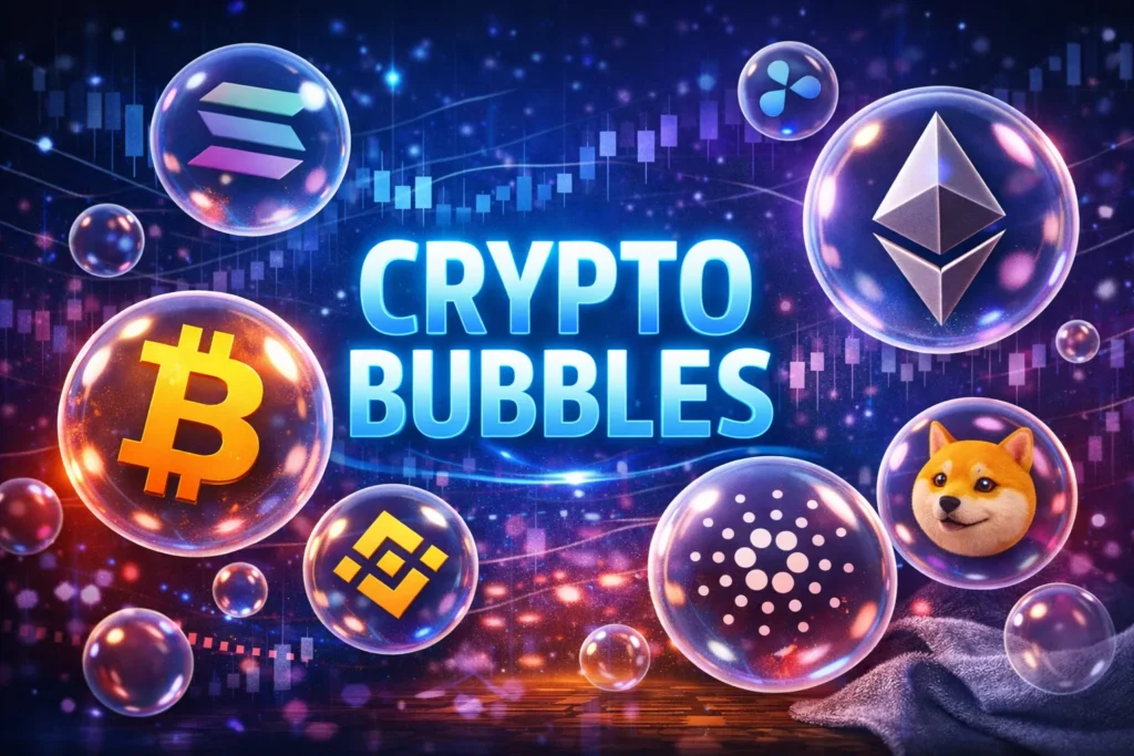 crypto bubbles