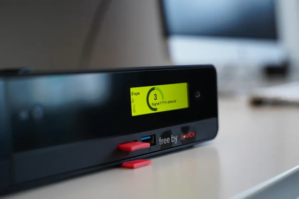 signal ftth détecté